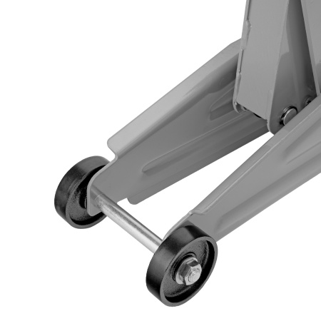 Домкрат гидравлический подкатной, 2 т, высота подъема 135-355 мм Matrix цена