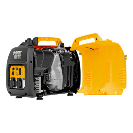 Генератор инверторный GT-2200iS, 2.2 кВт, 230 В, бак 4 л, закрытый корпус, ручной старт Denzel