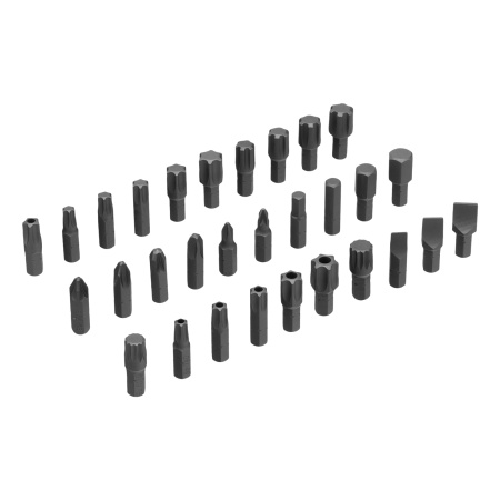 Набор инструментов, 1/2", 3/8", 1/4", CrV, S2, пластиковый кейс, 232 предмета Denzel