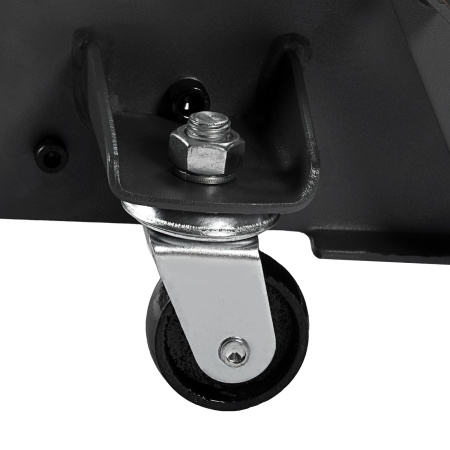 Домкрат гидравлический подкатной 3 т, с фиксатором, быстрый подъем, 135-480 мм, профессиональный Denzel цена