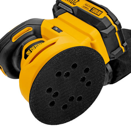 Машина шлифовальная эксцентриковая аккумуляторная CROSH-20-125, Li-Ion, 20 В// Denzel цена