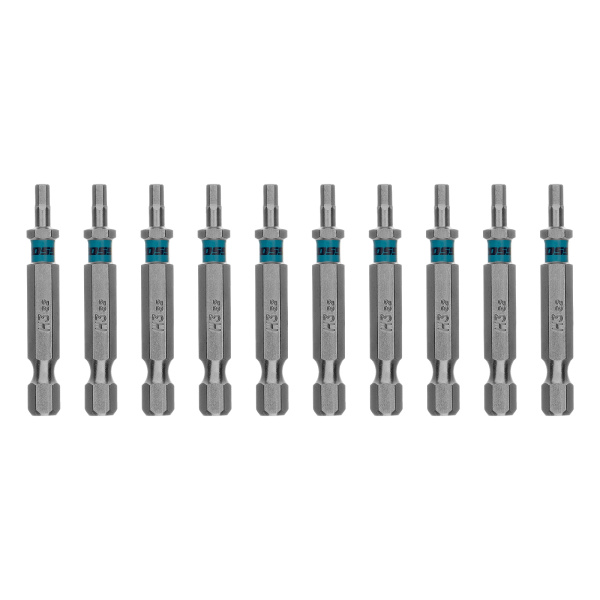 Бита HEX 3х50мм, сталь S2, шестигр., 10 шт. Gross