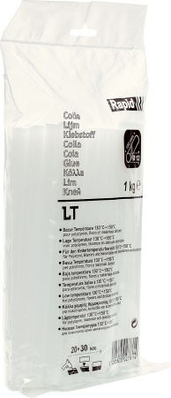 RAPID d12 x 190 мм, 1 кг, профессиональный, низкотемпературный клеевой стержень