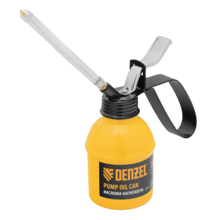 Масленка-нагнетатель, металлический корпус, 0,2 л, гибкий наконечник Denzel цена