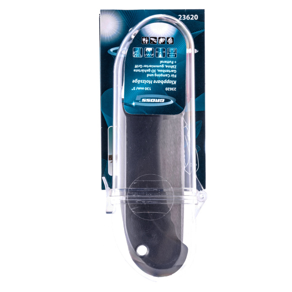 Пила по дереву Piranha, складная, для кемпинга и сада, 130 мм, 8-9 TPI, каленый зуб 3D, обрезиненная рукоятка, кобура Gross цена