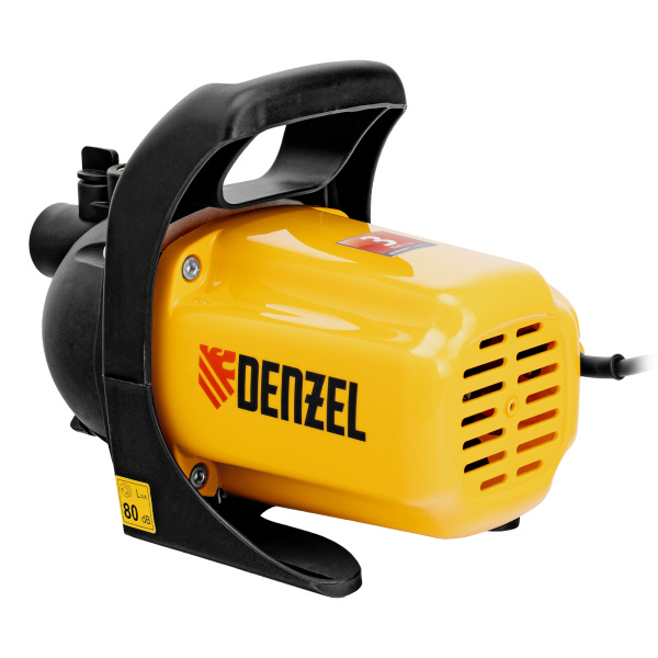 Садовый поверхностный насос GP 600, 600 Вт, 3000 л/ч, подъем 35 м, пластик Denzel