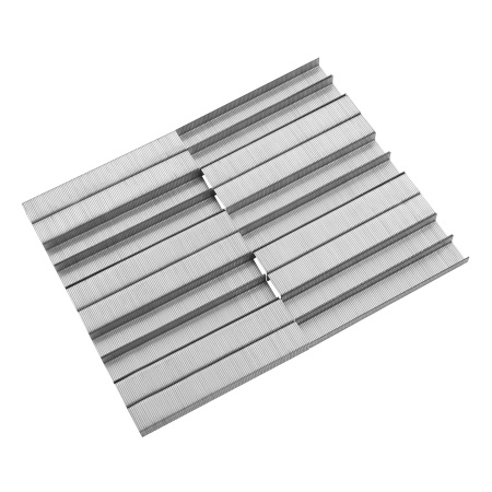 Скобы, 6 мм, для мебельного степлера, тип 53, 2000 шт. Denzel цена