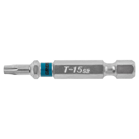 Бита Torx 15 х 50, сталь S2, 10 шт. Gross