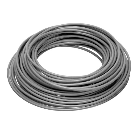 Леска для триммера армированная алюминием круглая, 2,7мм х 15м, блистер ALUFLEX Denzel цена