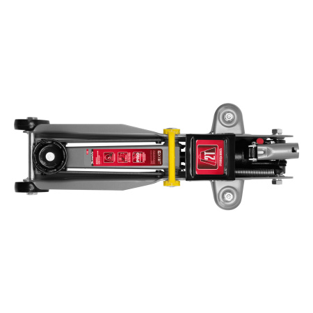 Домкрат гидравлический подкатной, 2 т, высота подъема 135-385 мм, в пластиковый кейсе Matrix цена