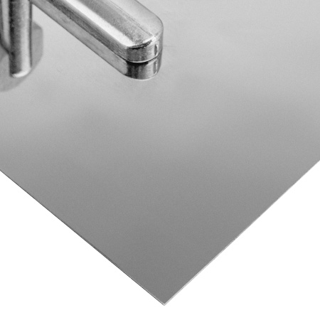 Гладилка из нержавеющей стали, 280 х 130 мм, деревянная ручка Matrix цена