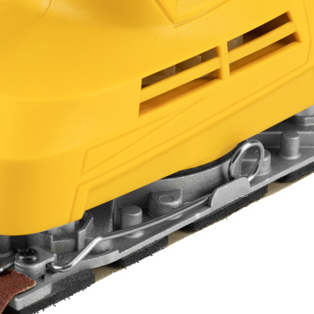 Машина плоскошлифовальная вибрационная VS-90-187, 240 Вт, 6000-11000 об/мин Denzel цена