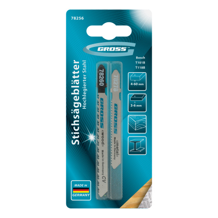 Набор полотен для электролобзика универсальный, 2 шт Gross