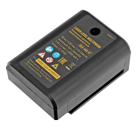 Лазерный уровень мультипризменный DLV 360-4T, 30 м, зеленый луч, Li-Ion 2,4 Aч, штатив// Denzel цена