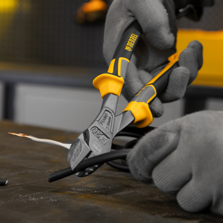 Бокорезы 200 мм, усиленные, трехкомпонентные рукоятки Denzel