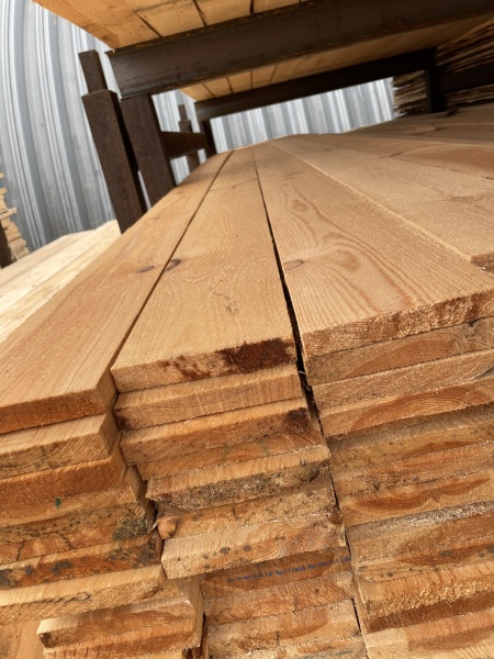 Доска обрезная 25х200х6000