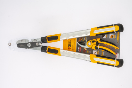 Набор: Сучкорез телескопический 22-29” и секатор прямого реза Denzel цена