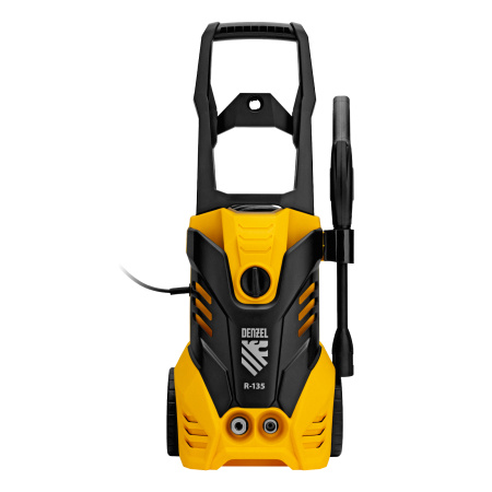 Моечная машина высокого давления R-135, 1800 Вт, 135 бар, 6 л/мин, колесная Denzel