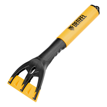 Скребок для удаления льда, мягкая рукоятка Denzel цена