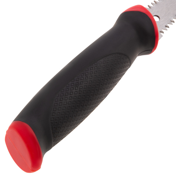 Ножовка по гипсокартону, 180 мм, две рабочие кромки полотна, двухкомпонентная рукоятка Matrix цена