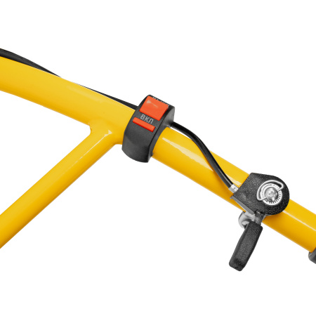 Мотоблок DPT-170, 7 л.с., ремен.сцеп, шир 85 см, глуб 35 см,фрез 3х3,ШОМ,скор 2В/1Н,кол 8" Denzel