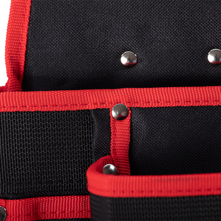 Подсумок поясной, 8 карманов, держатель для молотка, для клещей Matrix цена