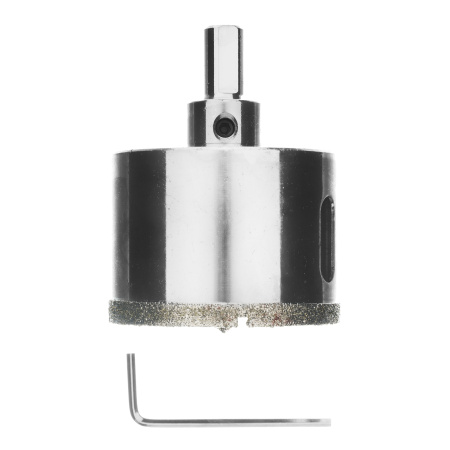 Сверло алмазное по керамограниту, 55 х 67 мм, трехгранный хвостовик Matrix