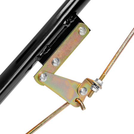 Механическая сеялка на колесах, 45 л Denzel цена