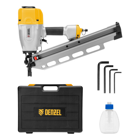 Нейлер пневматический PN2190 для гвоздей SN21 от 50 до 90 мм Denzel цена