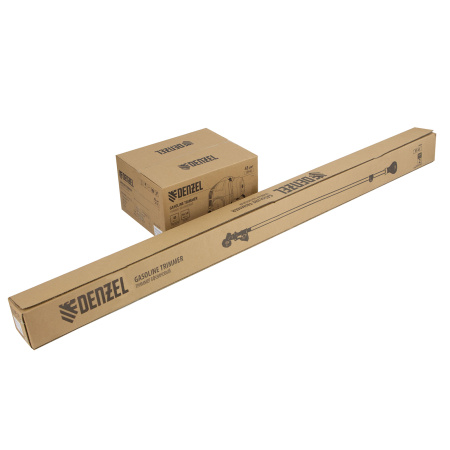 Триммер бензиновый DT 43, 43 см3, 2.5 л. с, неразъемная штанга, состоит из 2 частей Denzel цена