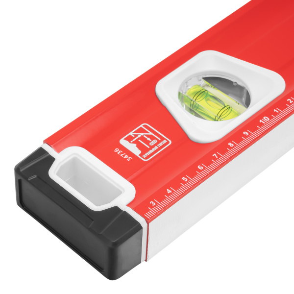 Уровень алюминиевый, магнит, фрезерованный, 3 глазка (1 зеркальный) двухкомпонентные рукоятки, 2000 мм Matrix цена