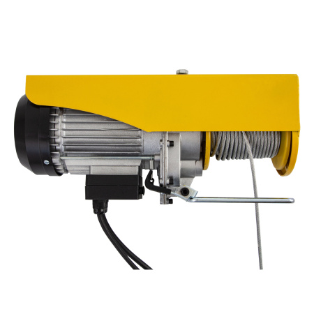 Тельфер электрический TF-800, 0.8 т, 1300 Вт, высота 12 м, 8 м/мин Denzel цена