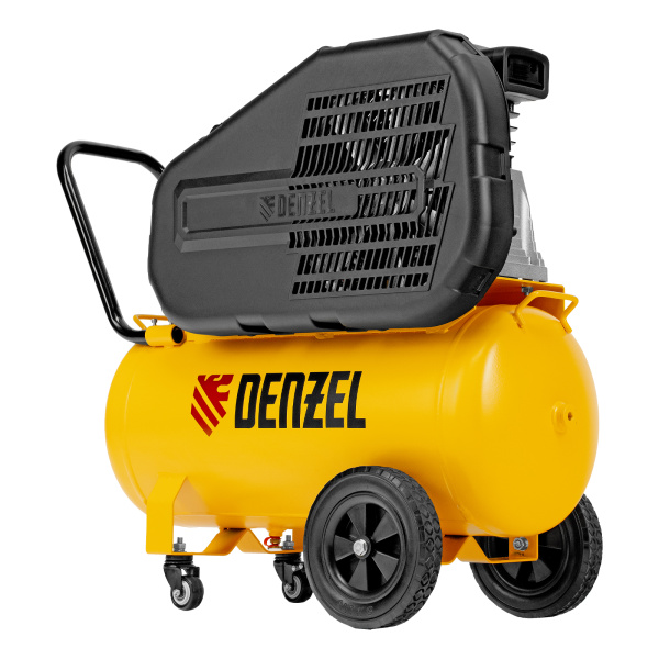 Компрессор воздушный рем. привод BCI 2100/50, 2,1 кВт, 50 литров, 400 л/мин Denzel