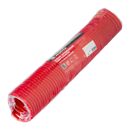 Шланг спиральный воздушный, 15 м, с быстросъемными соединениями Matrix цена