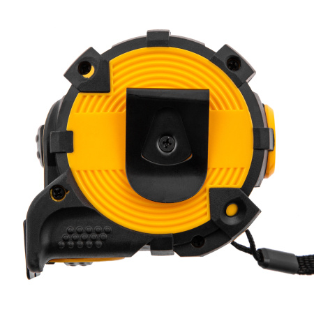 Рулетка 5м х 32мм, автоматич. фиксац., нейлон. покрытие, магнит. зацеп, двухстор. разметка Denzel цена