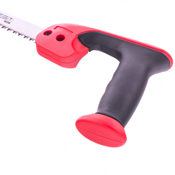 Ножовка по дереву выкружная, 300 мм, каленый зуб, двухкомпонентная рукоятка Matrix цена