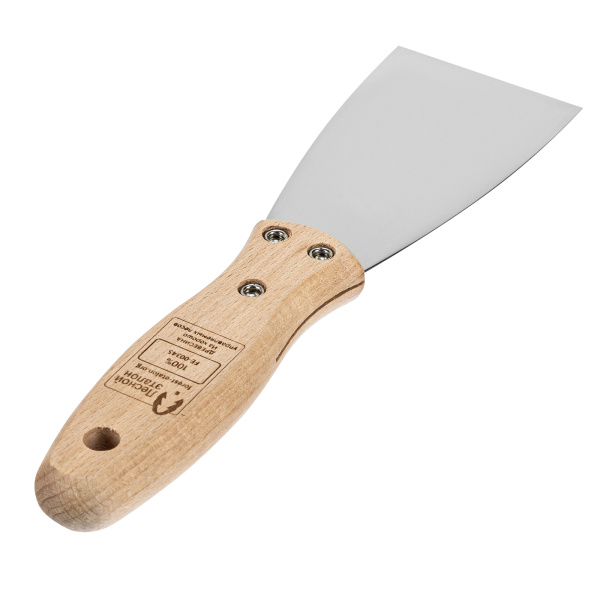 Шпательная лопатка из нержавеющей стали, 60 мм, буковая рукоятка, EFP Matrix цена