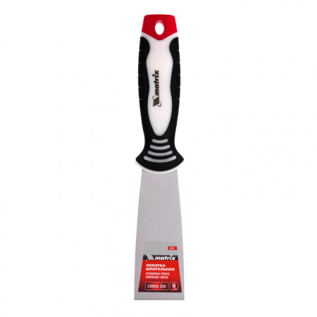 Шпательная лопатка из нержавеющей стали, 40 мм, трехкомпонентная ручка Matrix цена