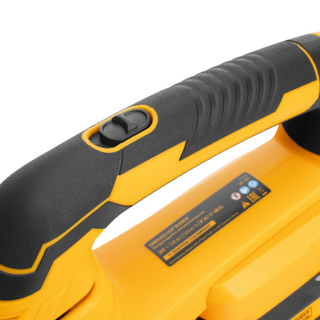 Воздуходувка аккумуляторная, AB-500, 60 м/с, 500 м3/ч, Li-Ion, 20 В Denzel цена