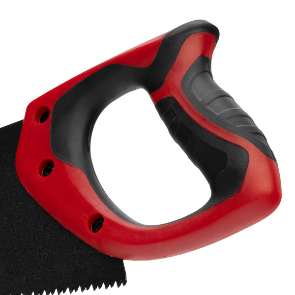 Ножовка по дереву, 500 мм, 7-8 TPI, зуб-3D, каленый зуб, тефлоновое покрытие полотна, двухкомпонентная рукоятка Matrix цена