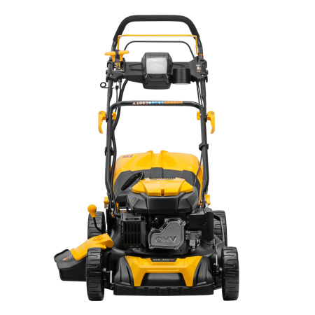 Газонокосилка бензиновая GLD-460SP-VE, 146 см3, шир. 46см, привод, вариатор, эл.старт, 60 л Denzel цена