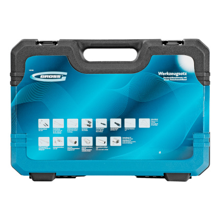 Набор инструментов, 1/4", 1/2", CrV, 120 зубьев, 78 предметов Gross