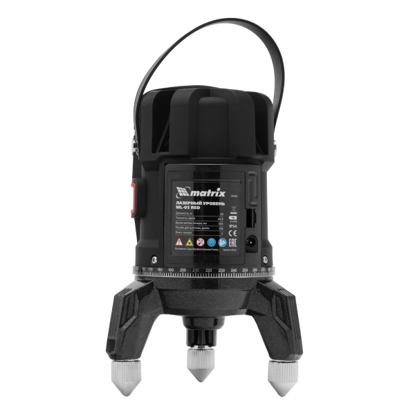 Лазерный уровень ML 05 Red, 20 м, 635 нм, резьба 5/8" Matrix цена
