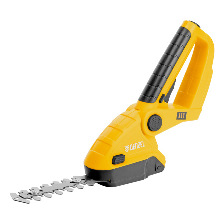 Ножницы-кусторез аккумуляторные GS-7, Li-Ion, 7,2 В Denzel цена