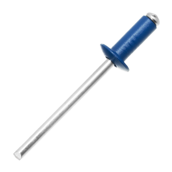 Заклепки 4.0 х 10 мм RAL 5005, синие, 50 шт Matrix цена