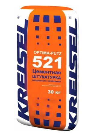 Штукатурка цементная 521 МН OPTIMA-PUTZ KREISEL (Крайзель) 30 кг