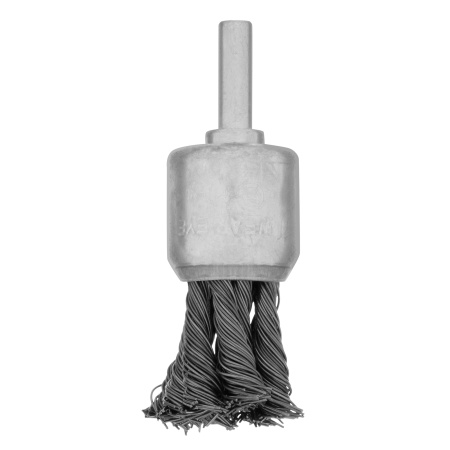 Щетка для дрели, 25 мм, "чашка" со шпилькой, крученая металлическая проволока Matrix