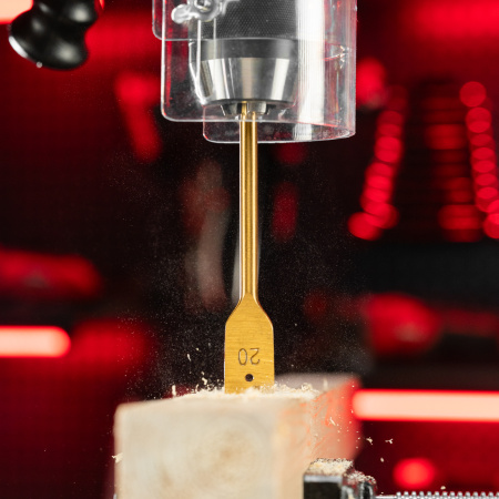 Набор сверл перовых по дереву, 10-12-16-18-20-25 мм, 6 шт, пластиковый кейс, Matrix