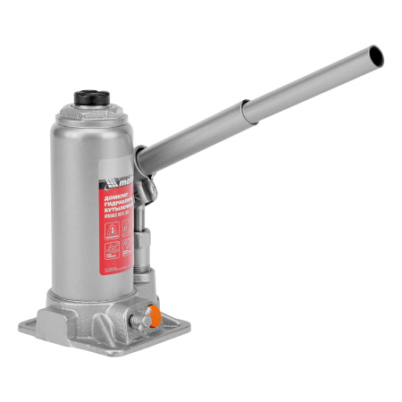 Домкрат гидравлический бутылочный, 3 т, h подъема 178-343 мм, в пластиковом кейсе Matrix цена