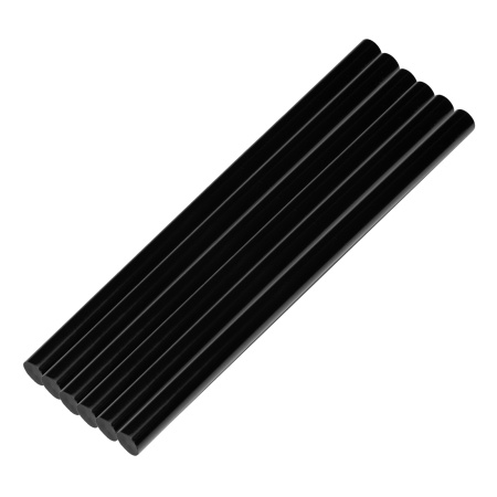 Стержни клеевые, черный, 11 х 200 мм, в упаковке 6 шт Matrix цена